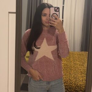 NEW Star Print Sweater🩷